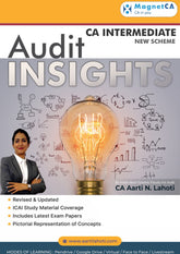 CA Inter Auditing & Ethics Insights Book by CA Aarti Lahoti